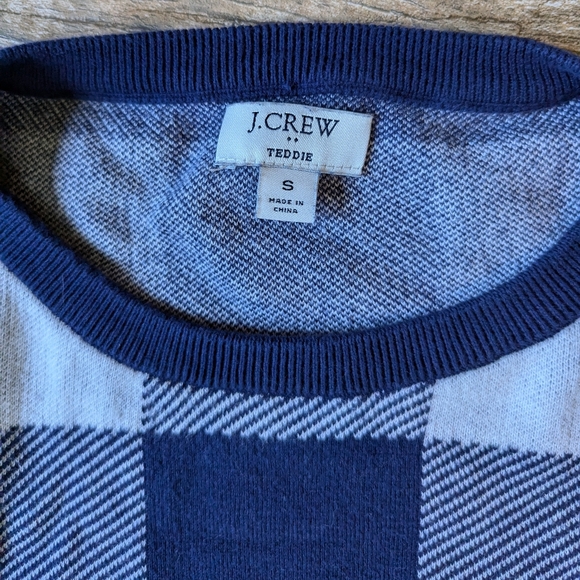 J.Crew Plaid Sweater - Picture 6 of 7